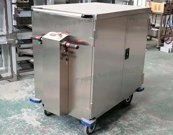 無(wú)菌物品電動(dòng)運(yùn)送車又稱為無(wú)菌物品運(yùn)送車、無(wú)菌密封下送車、無(wú)菌物品回收車。