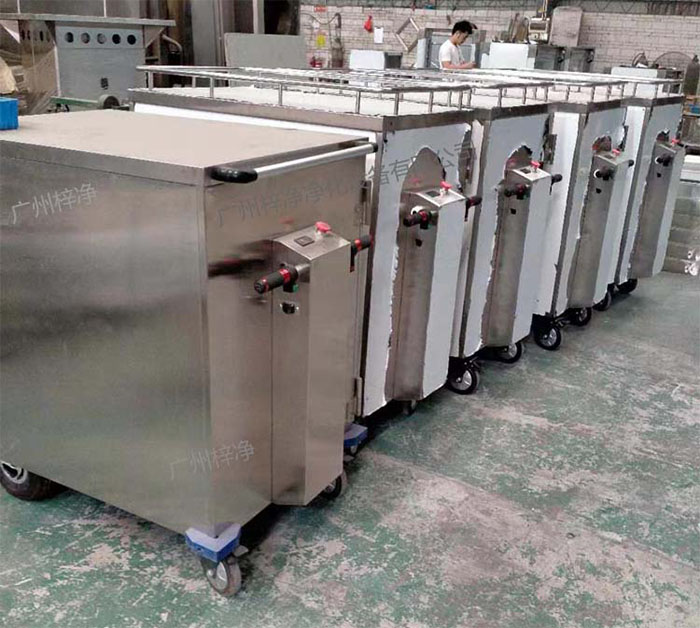 無(wú)菌物品電動(dòng)運(yùn)送車又稱為無(wú)菌物品運(yùn)送車、無(wú)菌密封下送車、無(wú)菌物品回收車。